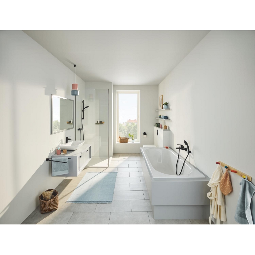 GROHE 269612431 - Dušo stovas VITALIO UNIVERSAL 900 mm juodas