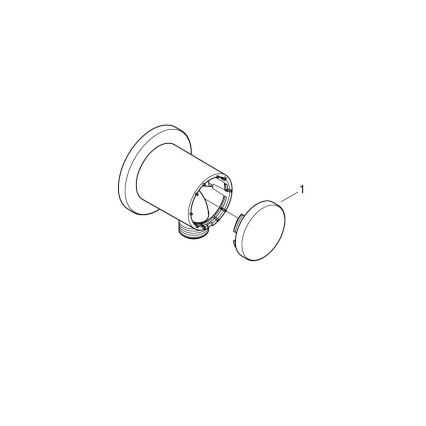 GROHE 26963001 - Sieninė alkūnė VITALIO UNIVERSAL 12” blizgus chromas