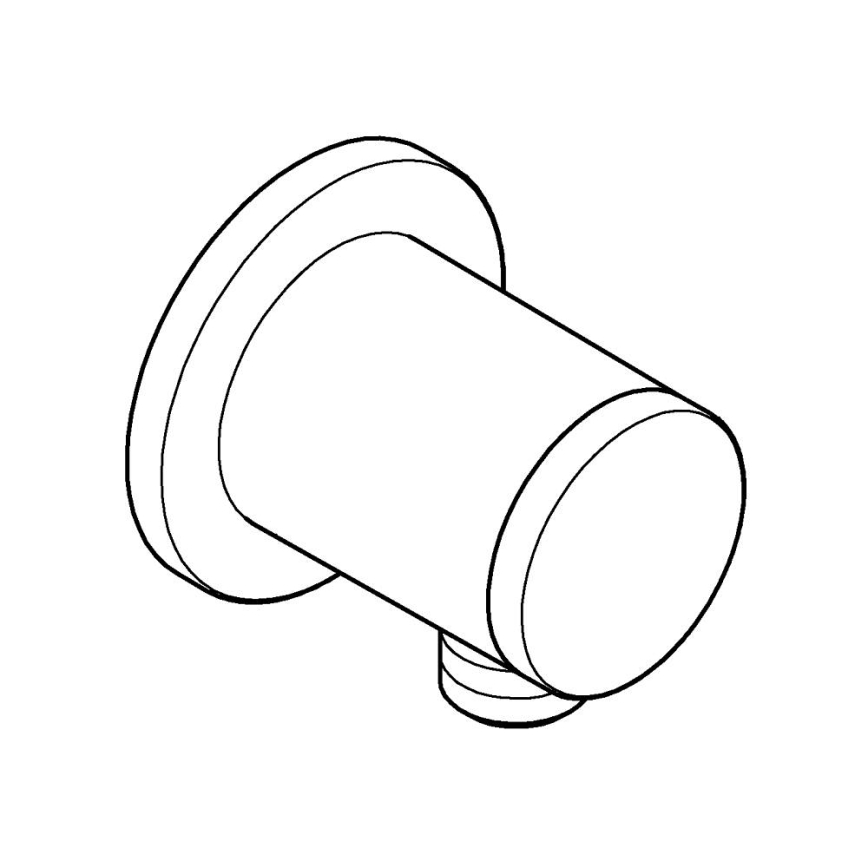 GROHE 26963001 - Sieninė alkūnė VITALIO UNIVERSAL 12” blizgus chromas