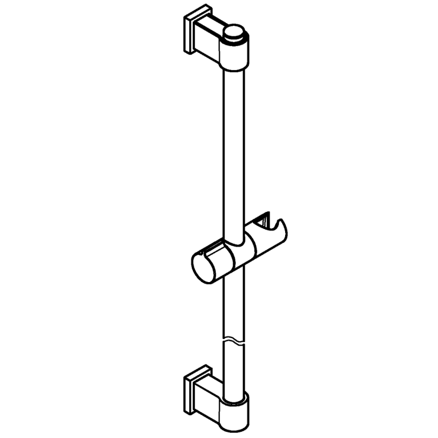 GROHE 26970001 - Dušo strypas VITALIO UNIVERSAL 1150 mm blizgus chromas