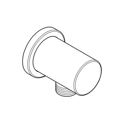 GROHE 27057DL0 - Sieninė RAINSHOWER alkūnė DN 15, šlifuoto vario