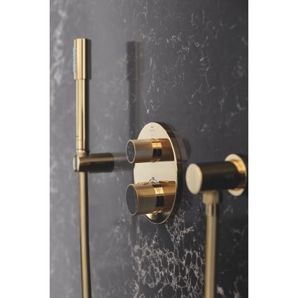 GROHE 27057GL0 - Sieninė RAINSHOWER alkūnė, auksinė