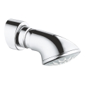 GROHE 27062000 - Viršutinė dušo galvutė RELEXA 100 Five 95 mm, blizgus chromas