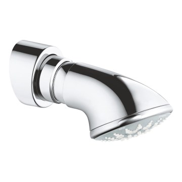 GROHE 27062000 - Viršutinė dušo galvutė RELEXA 100 Five 95 mm, blizgus chromas