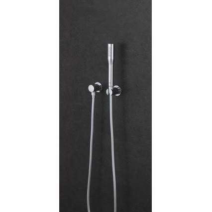 GROHE 27074000 - Sieninis dušo laikiklis RAINSHOWER su apvalia rozete, blizgus chromas