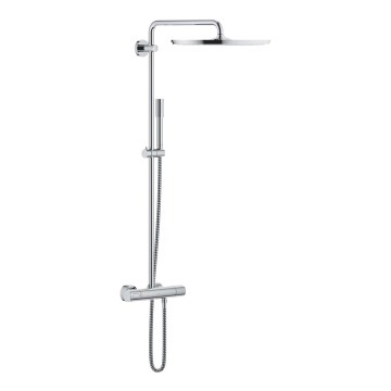 GROHE 27174001 - Dušo sistema RAINSHOWER SYSTEM 400 450 mm blizgus chromas
