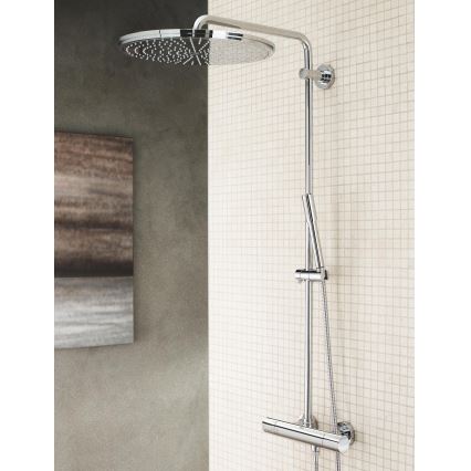 GROHE 27174001 - Dušo sistema RAINSHOWER SYSTEM 400 450 mm blizgus chromas