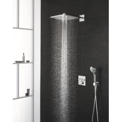 GROHE 27221000 - Rankinė dušo galvutė TEMPESTA COSMOPOLITAN 100, 3 srovės, blizgus chromas