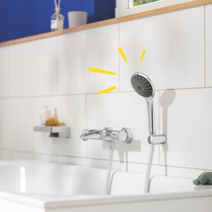 GROHE 27316000 - Rankinė dušo galvutė VITALIO JOY 110 mm, blizgus chromas