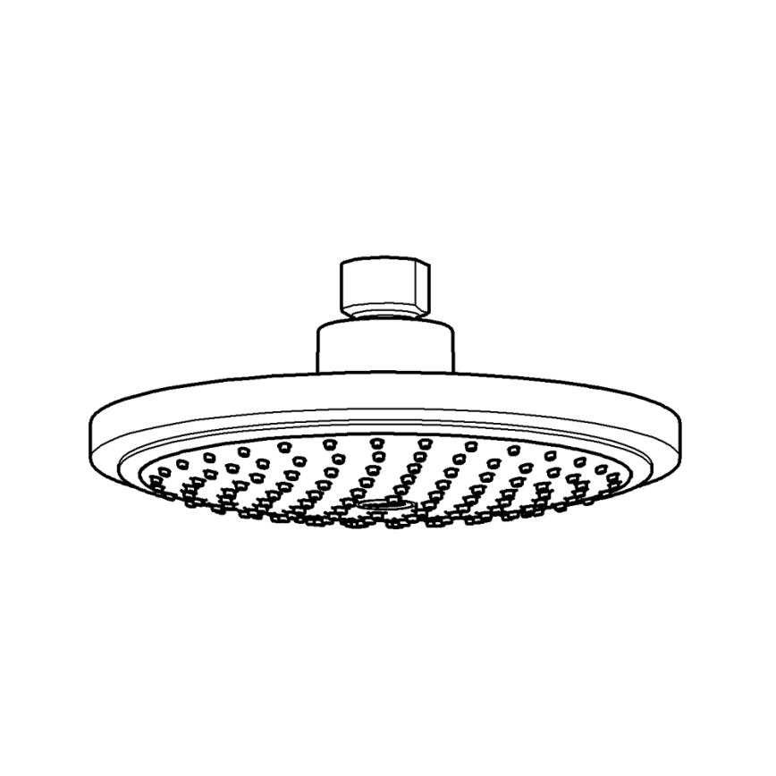 GROHE 27492000 - Viršutinė dušo galvutė EUPHORIA COSMOPOLITAN O 180 mm blizgus chromas