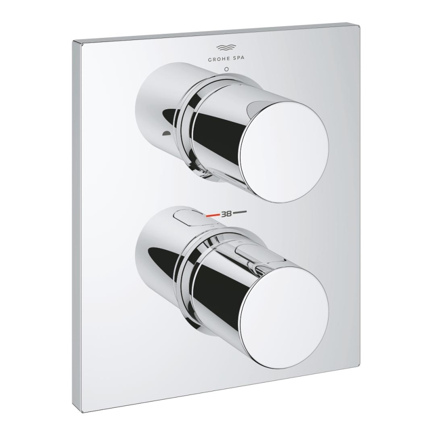 GROHE 27618000 - Termostatinė apdaila GROHTHERM F, blizgus chromas