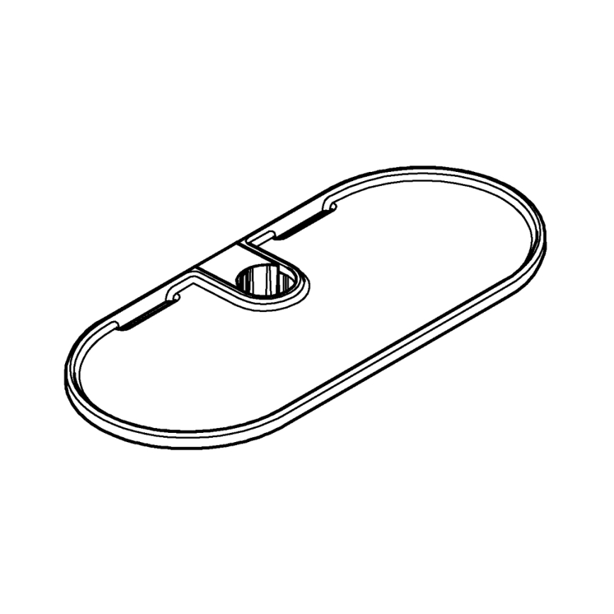 GROHE 27725001 - VITALIO UNIVERSAL lentynėlė 222 x 100 mm, balta