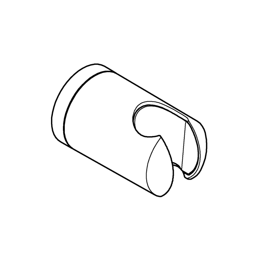 GROHE 27958001 - Sieninis dušo laikiklis VITALIO UNIVERSAL blizgus chromas