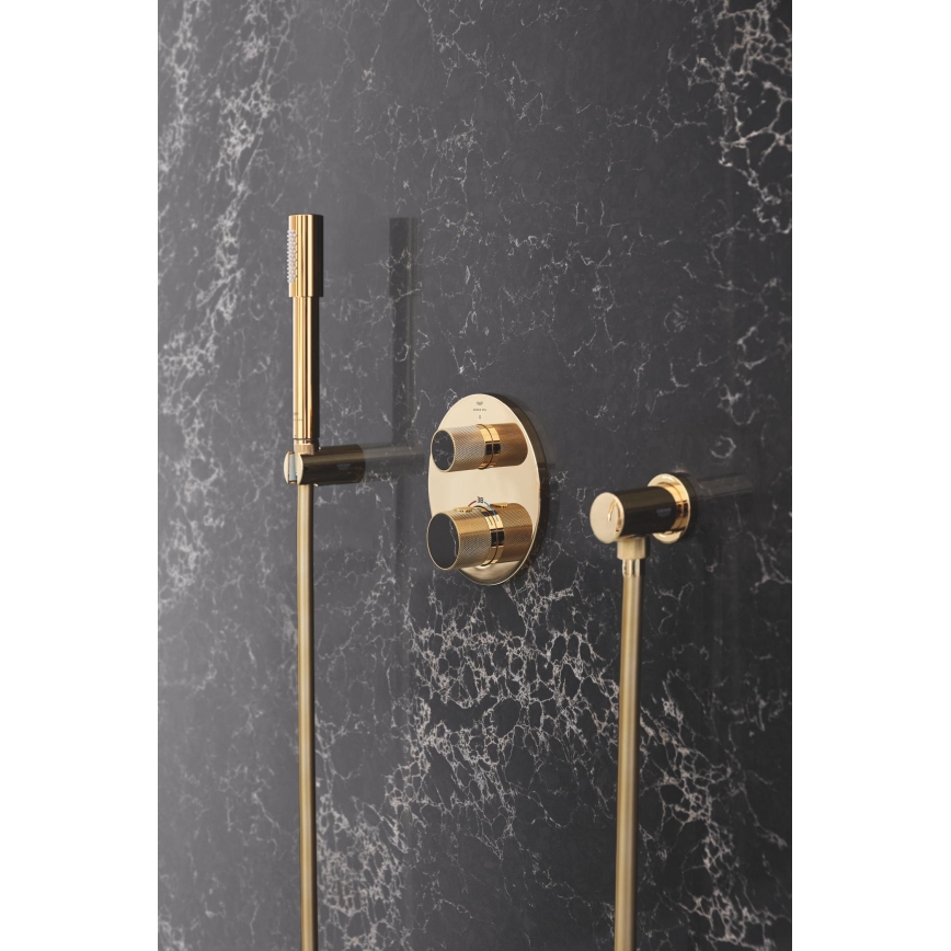 GROHE 28388GL0 - Auksinė dušo žarna SILVERFLEX 1750 mm