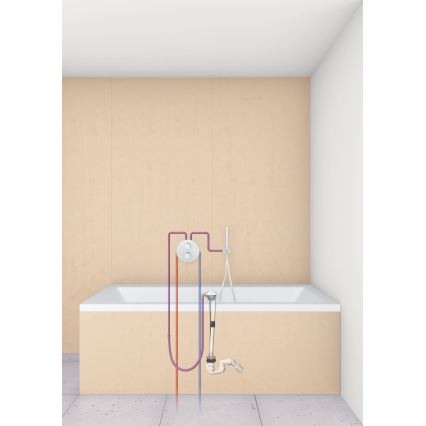 GROHE 28990000 - TALENTOFILL vonios pripildymo, nutekėjimo ir perpylimo komplektas, chromuotas