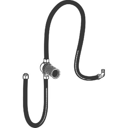 GROHE 28995000 - TALENTOFILL prijungimo rinkinys DN 20, blizgus chromas