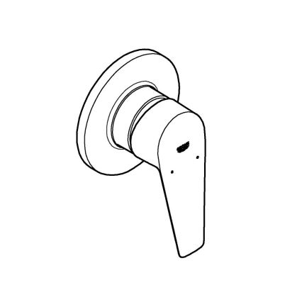 GROHE 29040001 - Dušo maišytuvas BAUEDGE blizgus chromas