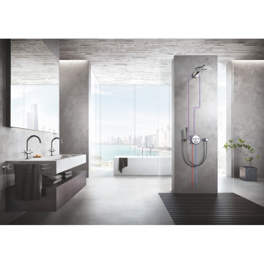 GROHE 29119000 - GROHTHERM SMARTCONTROL termostatas blizgus chromas