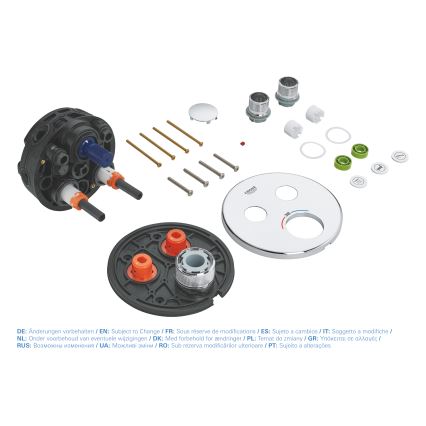 GROHE 29119000 - GROHTHERM SMARTCONTROL termostatas blizgus chromas