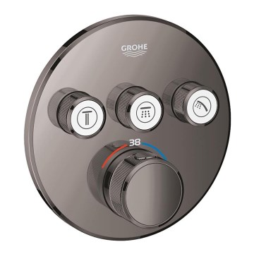 GROHE 29121A00 - Termostatinis įmontuojamas dušo maišytuvas GROHTHERM SMARTCONTROL grafito spalvos