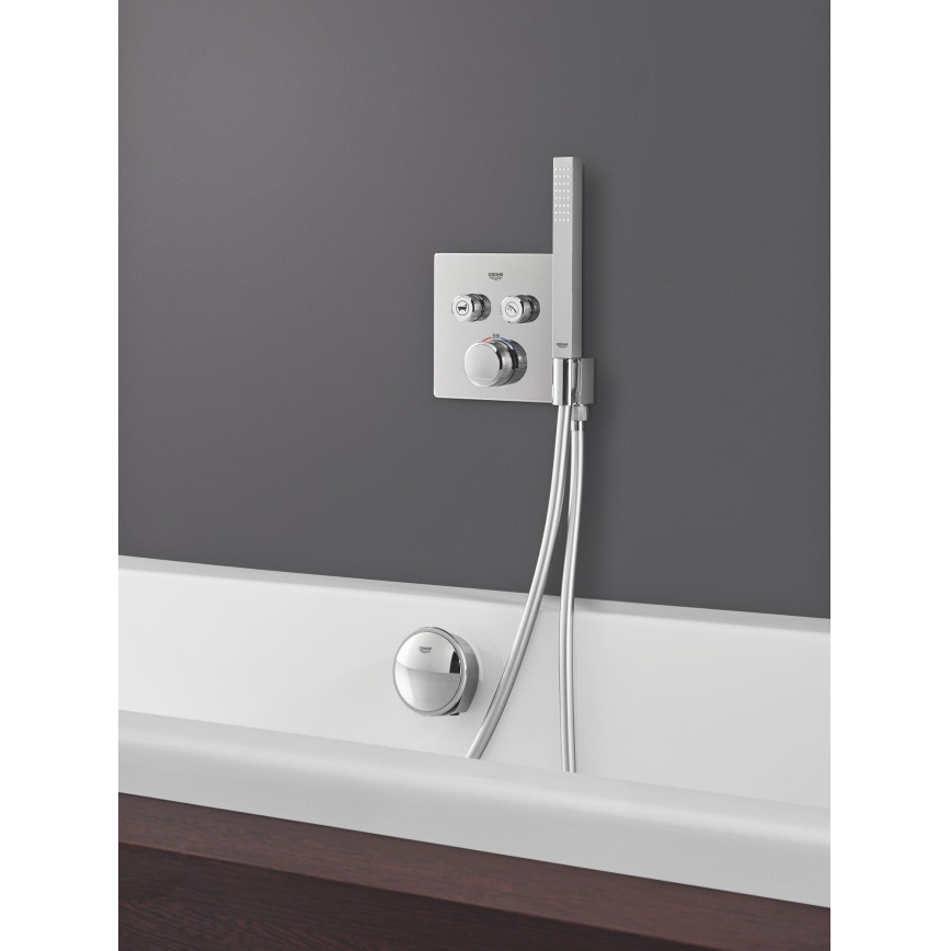 GROHE 29125000 - Termostatinis vonios maišytuvas GROHTHERM SMARTCONTROL, chromas