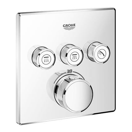 GROHE 29126000 - Termostatinis maišytuvas GROHTHERM SMARTCONTROL, blizgus chromas