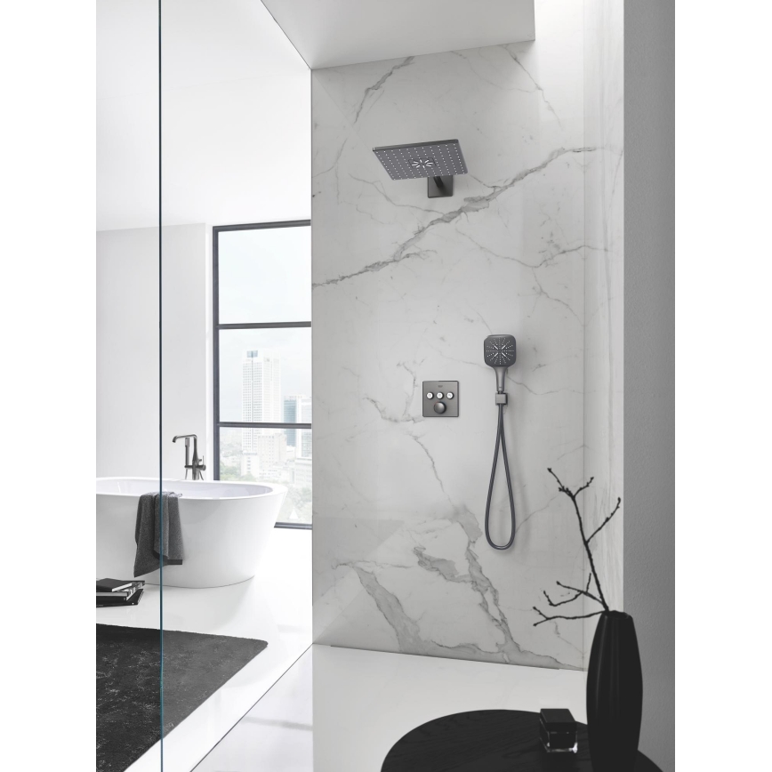 GROHE 29126AL0 - GROHTHERM SMARTCONTROL termostatas, 158 × 158 mm, grafito