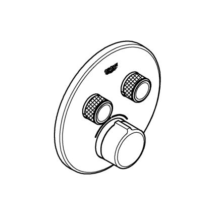 GROHE 29145000 - Dangtelis potinkinio maišytuvo SMARTCONTROL blizgus chromas