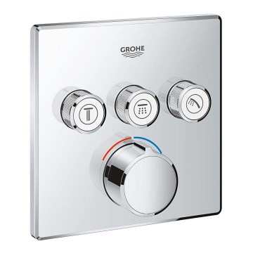 GROHE 29149000 - SMARTCONTROL potinkinio maišytuvo dangtelis 158 × 158 mm chromas