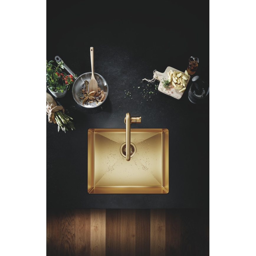 GROHE 30269GN0 - ESSENCE virtuvinis maišytuvas, auksinis