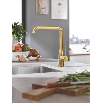 GROHE 30269GN0 - ESSENCE virtuvinis maišytuvas, auksinis