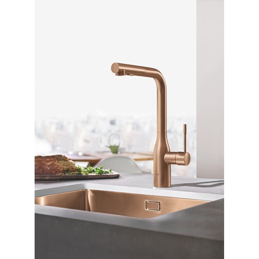 GROHE 30270DL0 - Kriauklės maišytuvas ESSENCE bronzinis