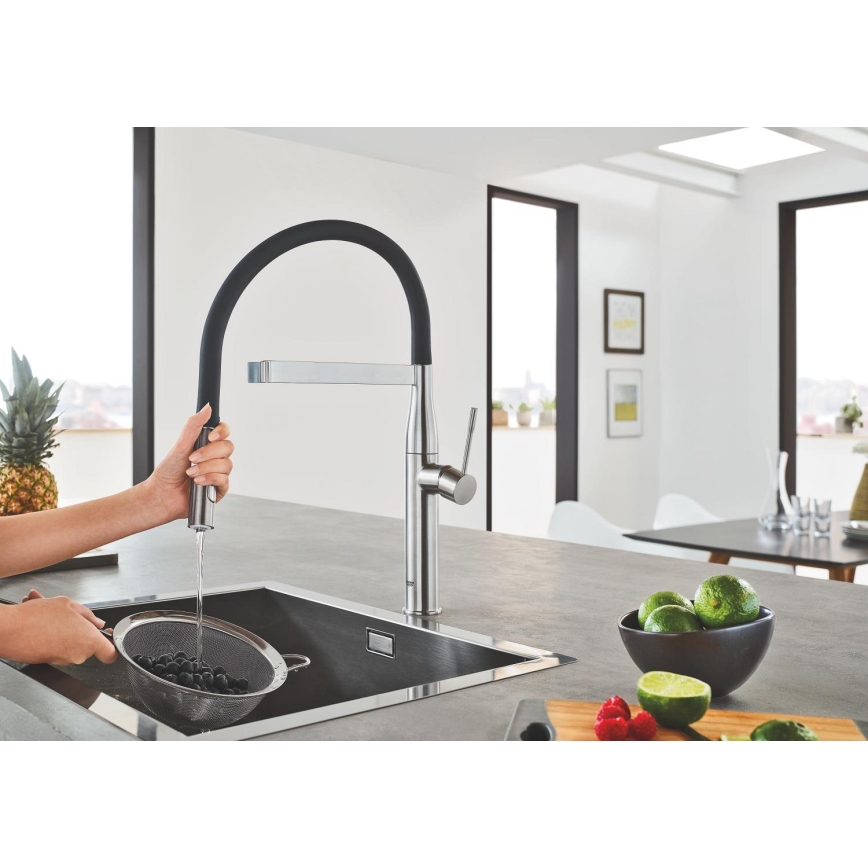 GROHE 30294DC0 - Virtuvinis maišytuvas ESSENCE iš nerūdijančio plieno