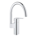 GROHE 30469000 - Kriauklės maišytuvas START, aukštas snapas, blizgus chromas