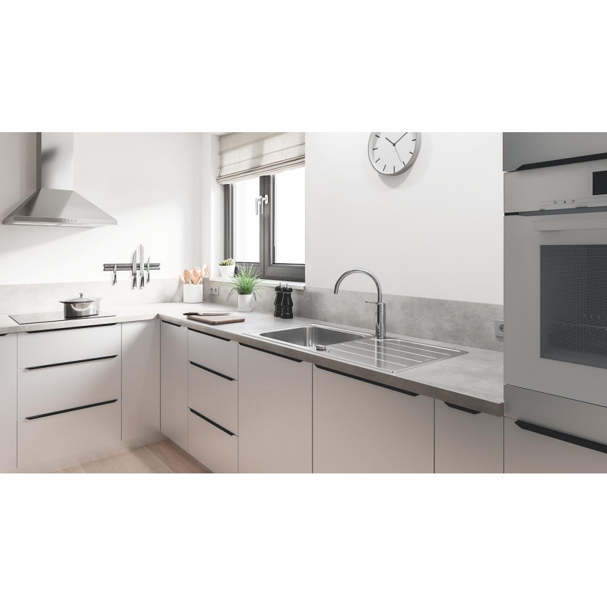 GROHE 30469000 - Kriauklės maišytuvas START, aukštas snapas, blizgus chromas