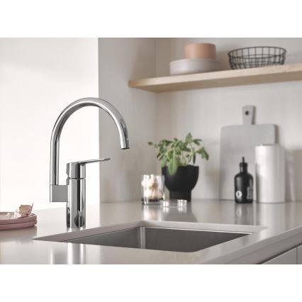 GROHE 30469000 - Kriauklės maišytuvas START, aukštas snapas, blizgus chromas