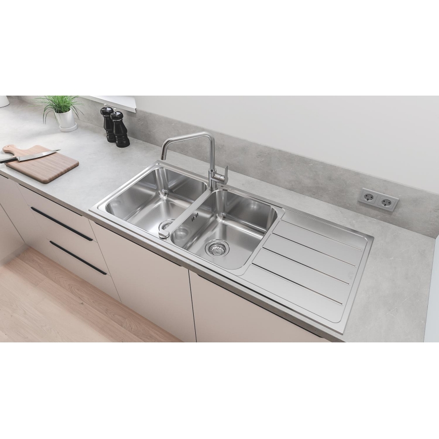 GROHE 30470DC0 - Virtuvinis maišytuvas START 310 mm, nerūdijančio plieno
