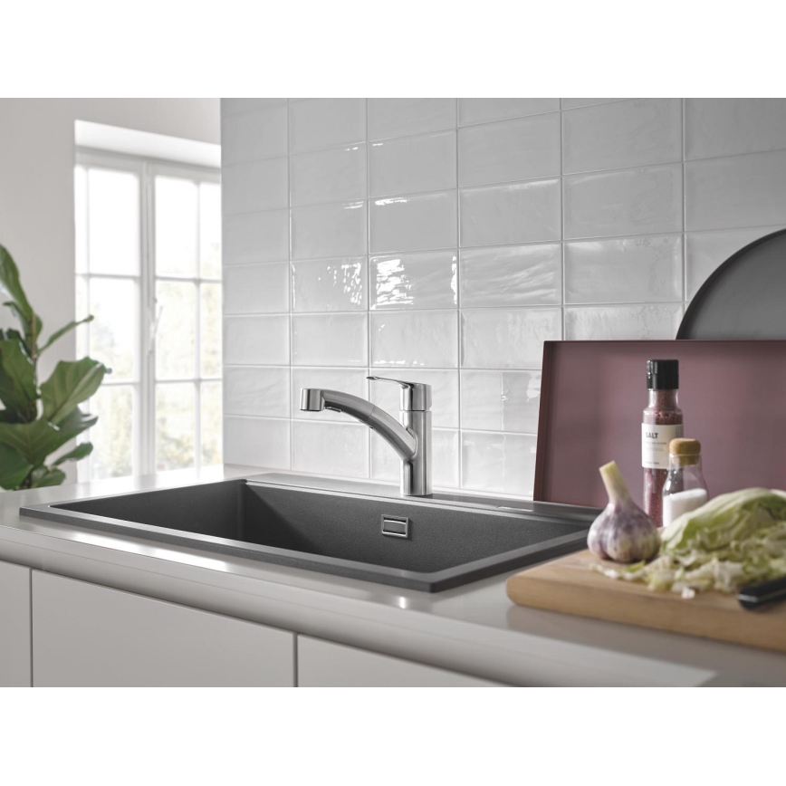 GROHE 30531DC1 - Plautuvės maišytuvas START iš nerūdijančio plieno