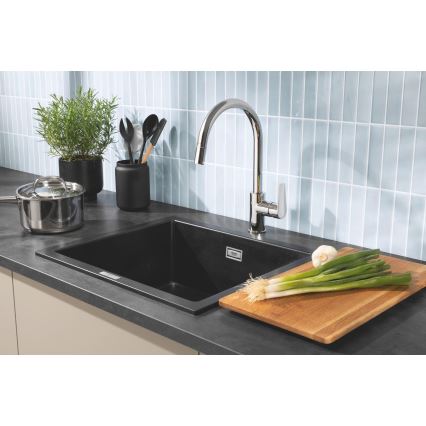 GROHE 30550000 - Kriauklės maišytuvas START EDGE 357 mm blizgus chromas