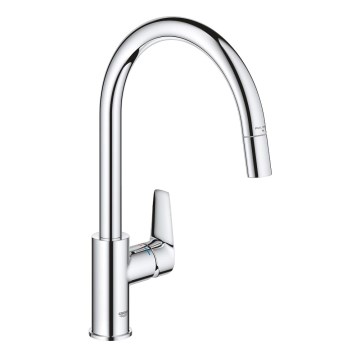 GROHE 30551000 - Kriauklės maišytuvas START EDGE 357 mm blizgus chromas
