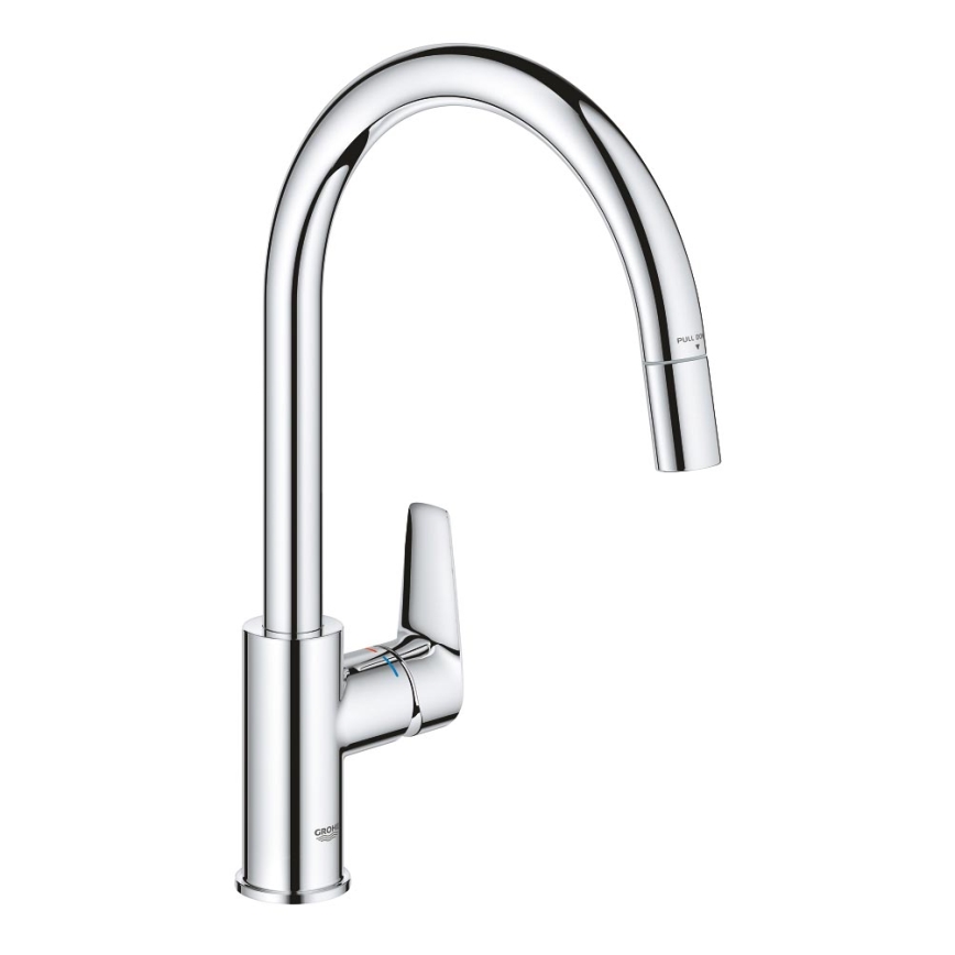 GROHE 30551000 - Kriauklės maišytuvas START EDGE 357 mm blizgus chromas