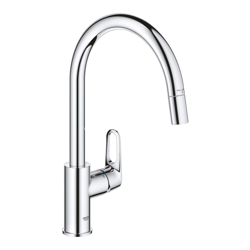 GROHE 30569000 - Kriauklės maišytuvas START FLOW 357 mm blizgus chromas