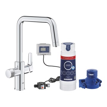 GROHE 30594000 - Plautuvės maišytuvas BLUE PURE Start su filtravimo funkcija Ultrasafe, chromuotas