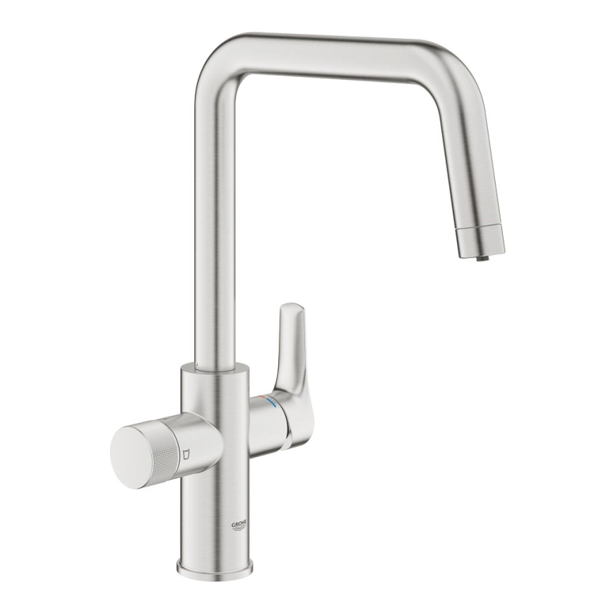 GROHE 30595DC0 - Kriauklės maišytuvas BLUE PURE, iš nerūdijančio plieno