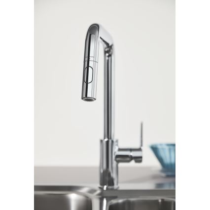 GROHE 30631000 - Kriauklės maišytuvas QUICKFIX START 362 mm blizgus chromas