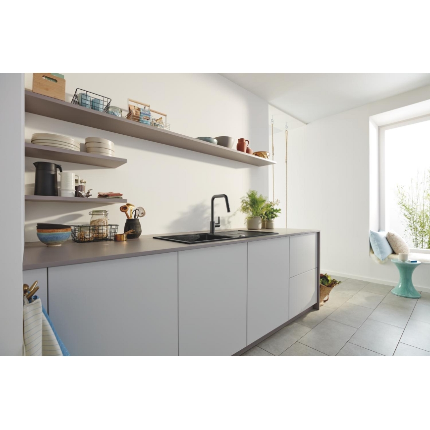 GROHE 306312430 - Plautuvės maišytuvas QUICKFIX START 362 mm juoda