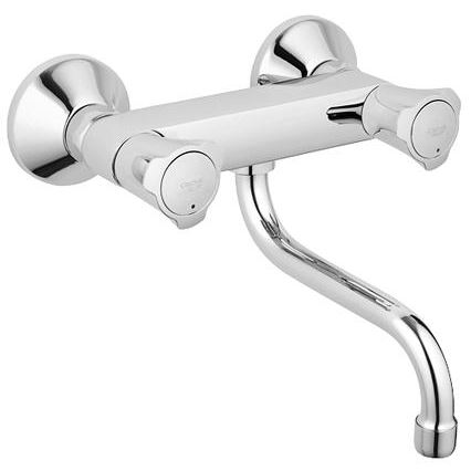 GROHE 31187001 - Kriauklės sieninis maišytuvas COSTA L 200 mm blizgus chromas