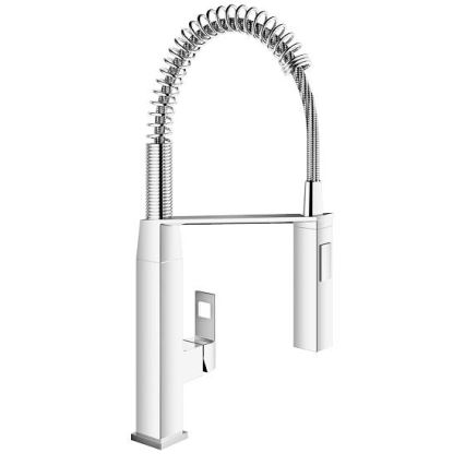 GROHE 31395000 - Kriauklės maišytuvas EUROCUBE 547 mm blizgus chromas