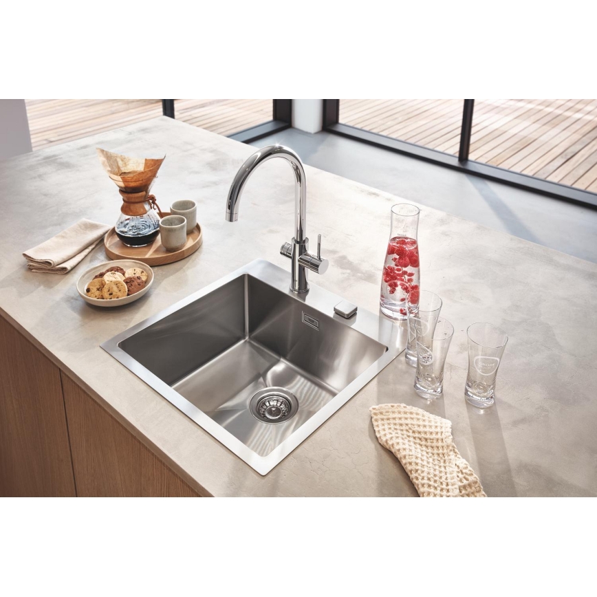 GROHE 31455001 - Kriauklės maišytuvas BLUE HOME blizgus chromas