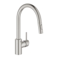 GROHE 31483DC2 - Virtuvinis maišytuvas CONCETTO, nerūdijančio plieno